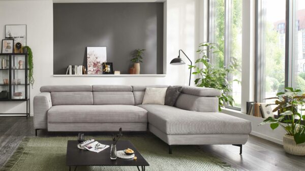 KAWOO Serie 7539 – Ecksofa mit Funktionen